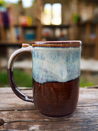 Brown & Blue mug