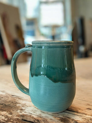 Green & Turquoise Mug