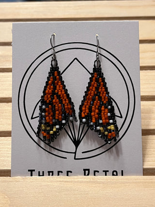 Beaded Earrings / Butterfly Small