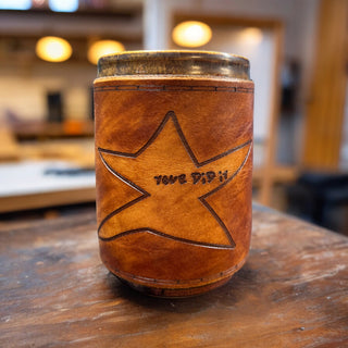 “Your Did It” leather wrapped mug