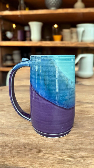 Purple and Turquoise Mug Large