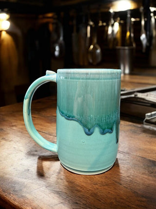 Green & Turquoise Mug