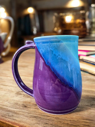 Purple & Turquoise Mug