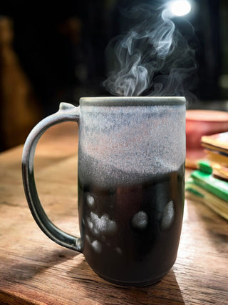 Black Frosted Large Mug