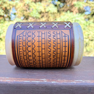 FTS Leather Wrap Mug