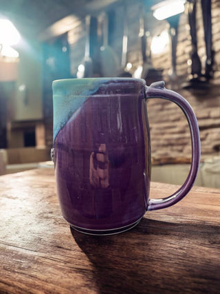 Purple & Turquoise Mug