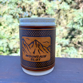 Mountain Slut Leather Wrap Mug