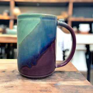 Turquoise & Purple Mug