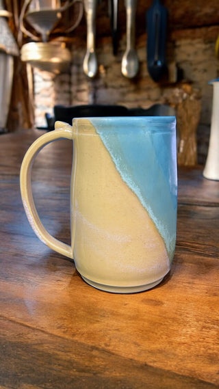 Yellow & Turquoise Mug