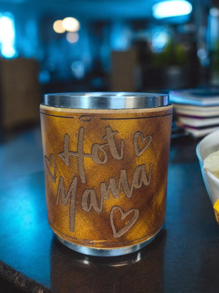 Hot Mama Leather Tumbler