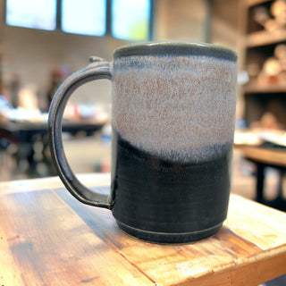 Black Frosted Mug