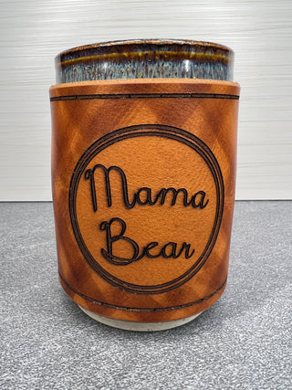 Mama Bear Leather Cup