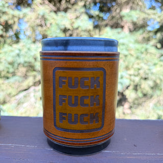 FFF Leather Wrap Mug