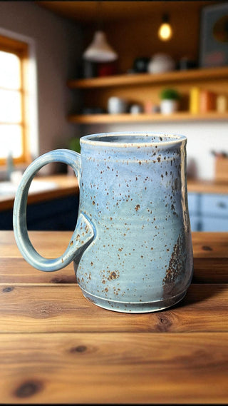 Glacier Drift Fancy Handle Mug